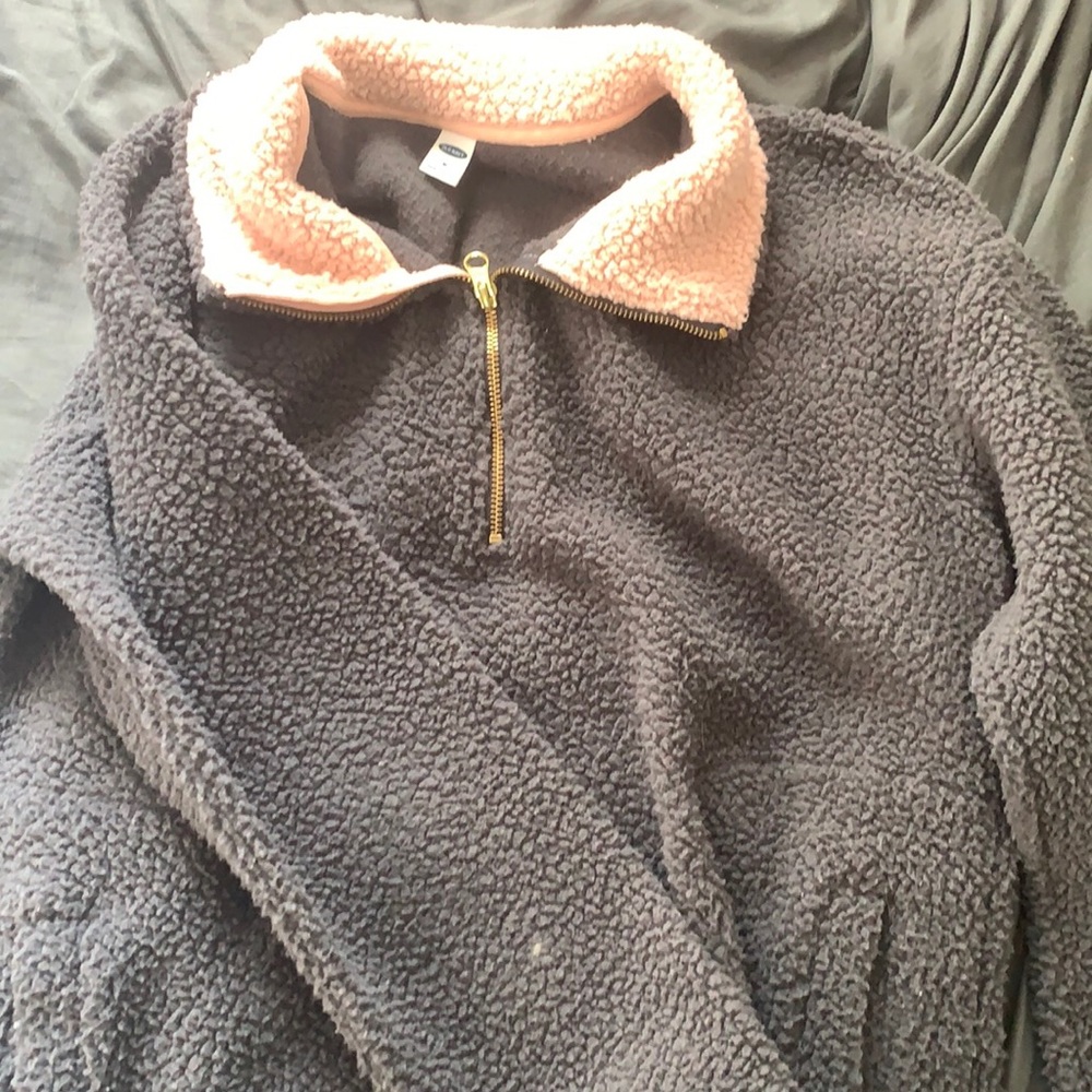 sherpa quarter zip